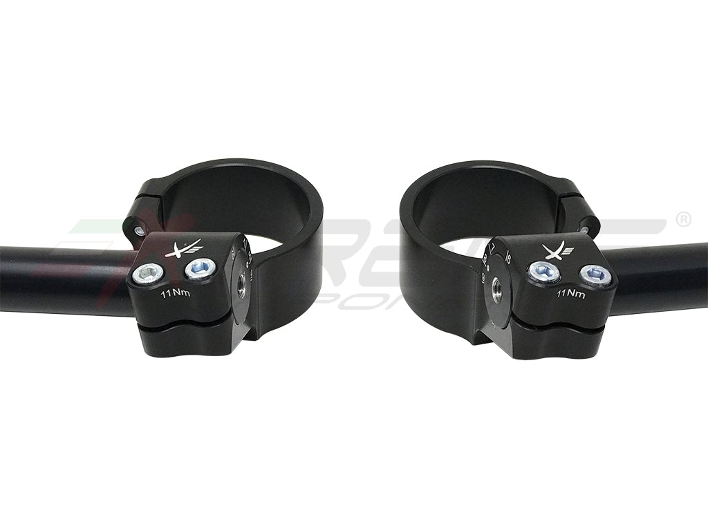 Advanced Clip Ons 40Mm Offset | 55Mm 20Mm Raised Race Clip-Ons