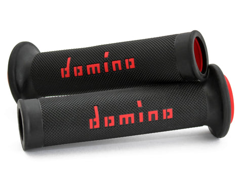 Domino | BLACK/RED ROAD-RACING GRIPS