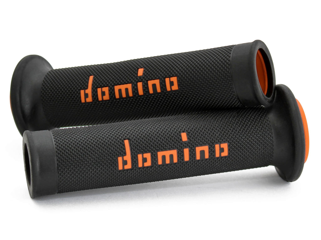 Domino | BLACK/ORANGE ROAD-RACING GRIPS