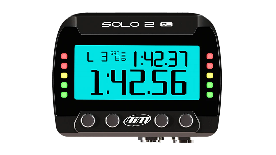 AiM Solo 2 DL Plug & Play Lap Timer Kit
