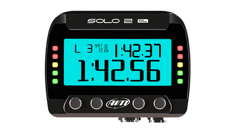 AiM Solo 2 DL Plug & Play Lap Timer Kit