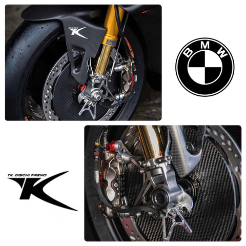 Tk Dischi Freno Evo Brake Rotor Set 2020 -21 Bmw S1000Rr M/carbon Wheels Hp4 1000Cc 2018> Carbon