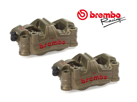 Pair Brake Radial Calipers Brembo Racing Gp4-Rr 108Mm P4 32/36 2020 Brake Calipers