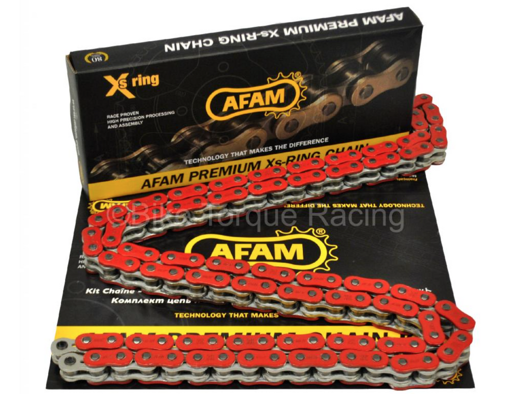 Yamaha~Yzf1000 R1 (520 Race) 09-15 Afam Red Chain 120 Chains