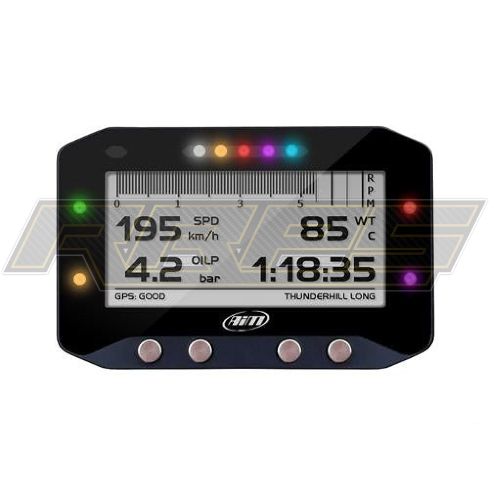 Aim Gs-Dash Motorcycle Racing Dash Display Data Systems