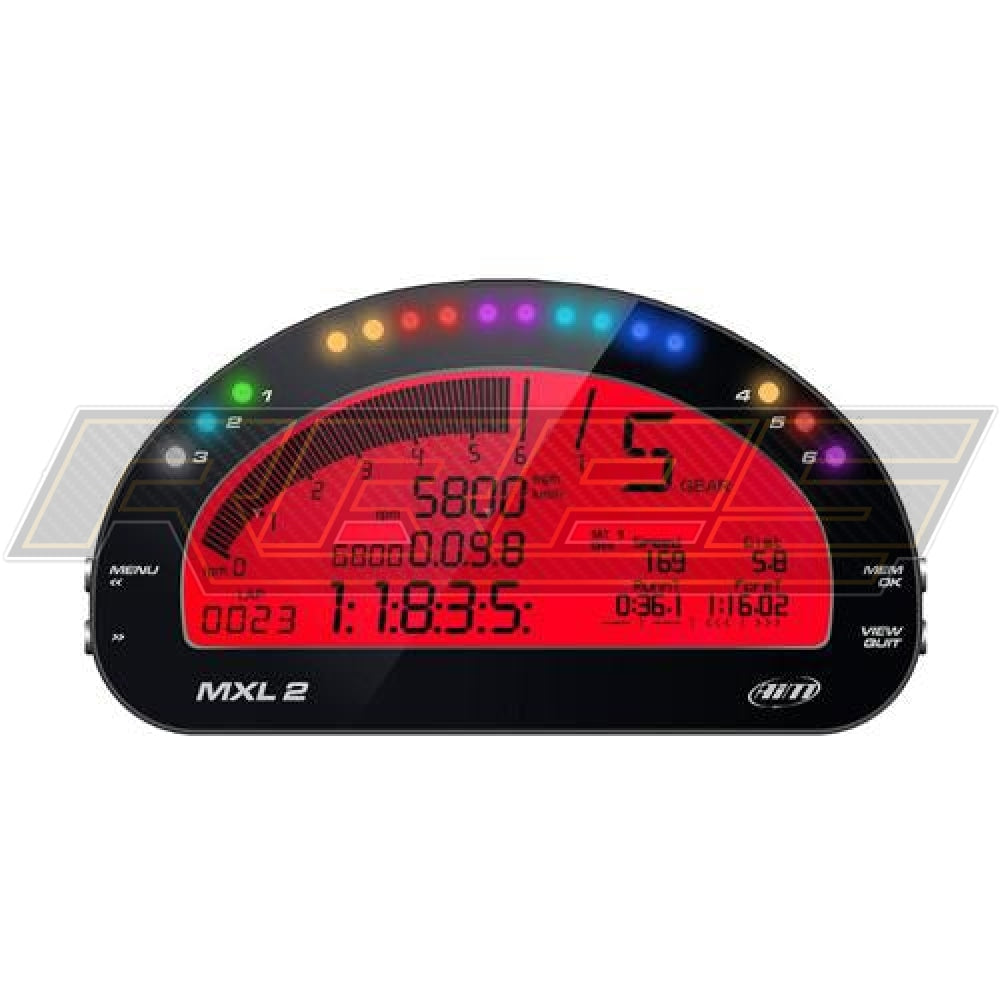 Aim Mxl2 Motorcycle Racing Dash Data Logger Systems