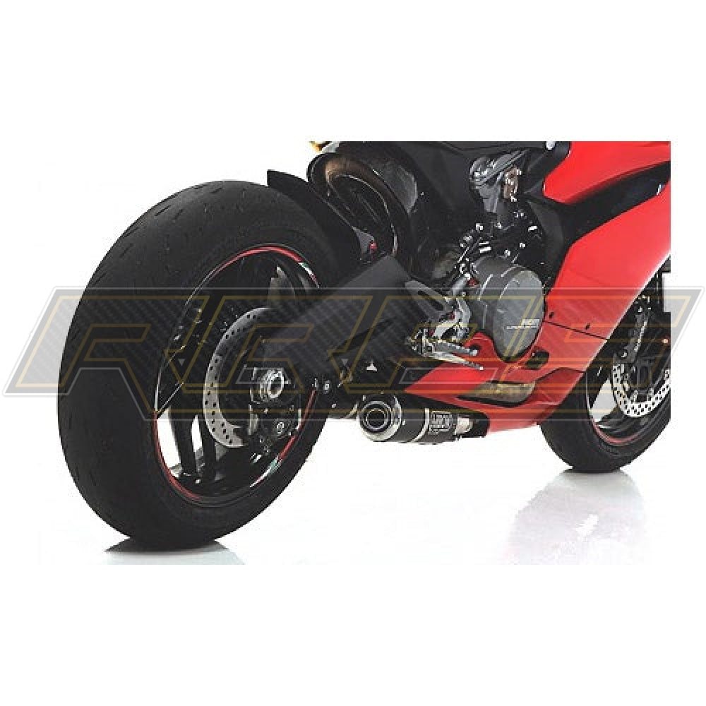 Arrow | Ducati 1199 Panigale / R S 2012-15 Gp2 Dark Steel Road Silencers Cat Retained