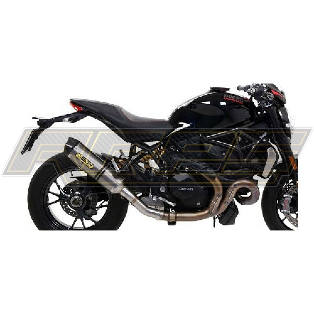 Arrow | Ducati Monster 1200R 2016-17 Ti Carbon Road Silencer No Cat