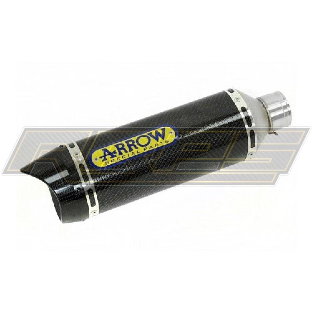 Arrow | Ducati Monster 696 2008-14 Race Silencers (Pair) All Carbon Fibre No Cat