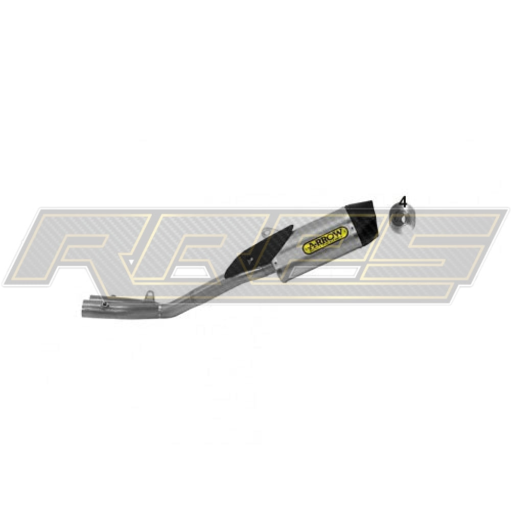 Arrow | Yamaha Yzf-R1 2015-16 Road Indy Ti/carbon Silencer Including Link Pipe To Remove Cat