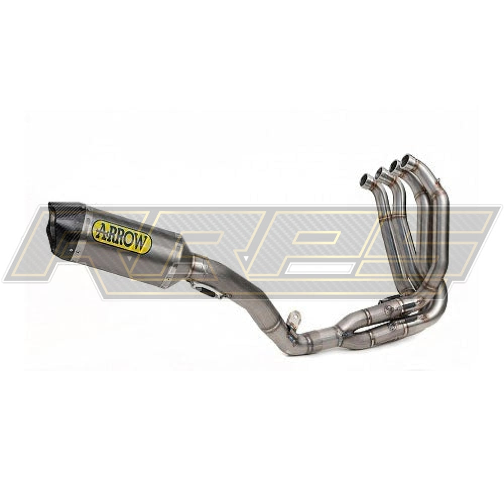 Arrow | Yamaha Yzf-R6 2012-16 Race Exhaust System All Titanium High Level (Cat Removed)