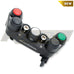 Bsd | Yamaha Switches R1 2015 To 2019 - 5 Function Race Switch Bar Clamp Mount Up Select Down Map