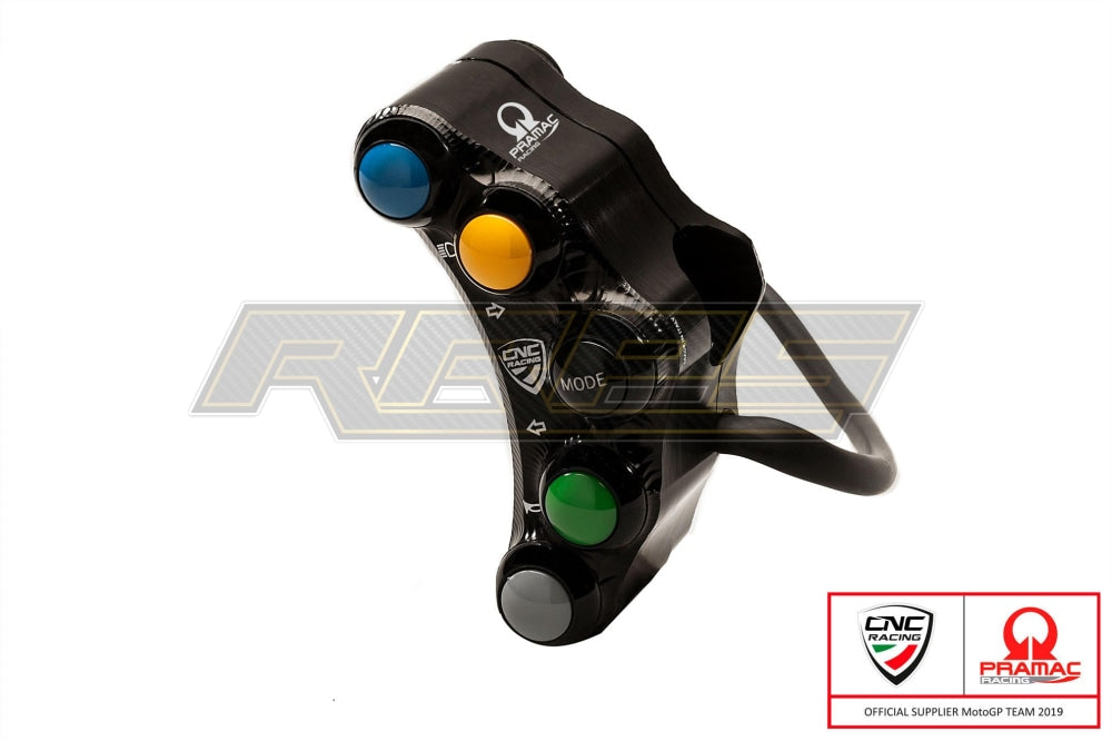 Cnc Racing | Left Handlebar Switch - Street Use Pramac Limited Edition [Ducati V4S]