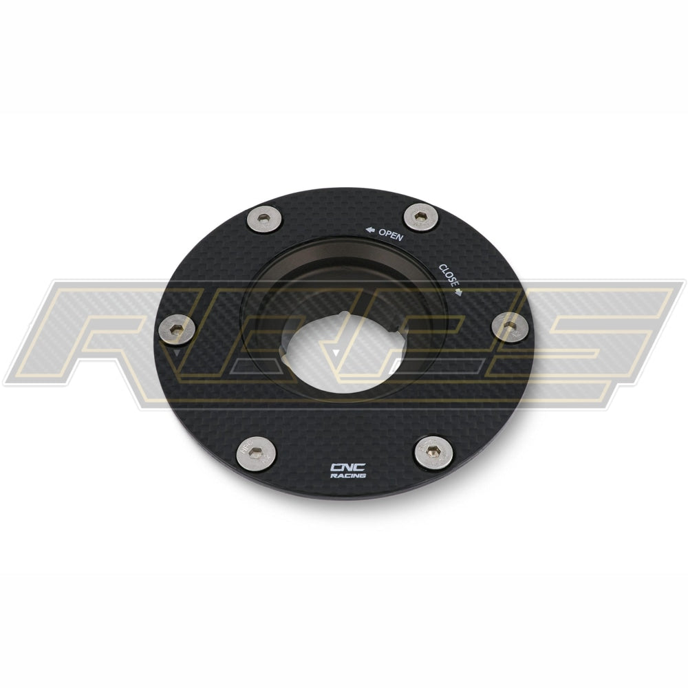 Cnc Racing | Triumph Outer Fuel Tank Cap - Carbon Fibre