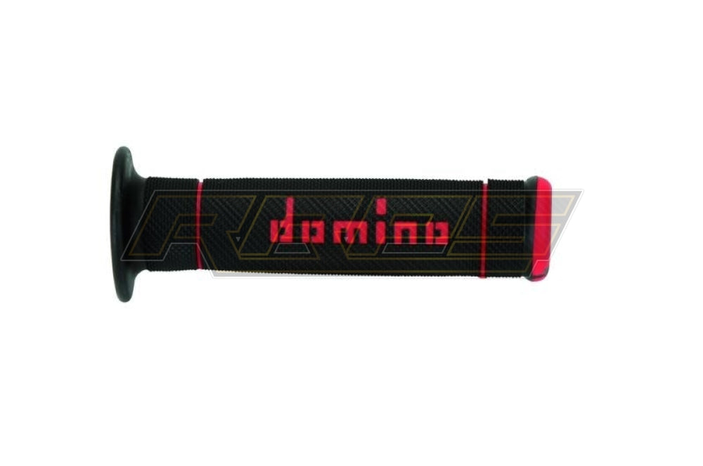 Domino Full Diamond Closed End - Black / Red