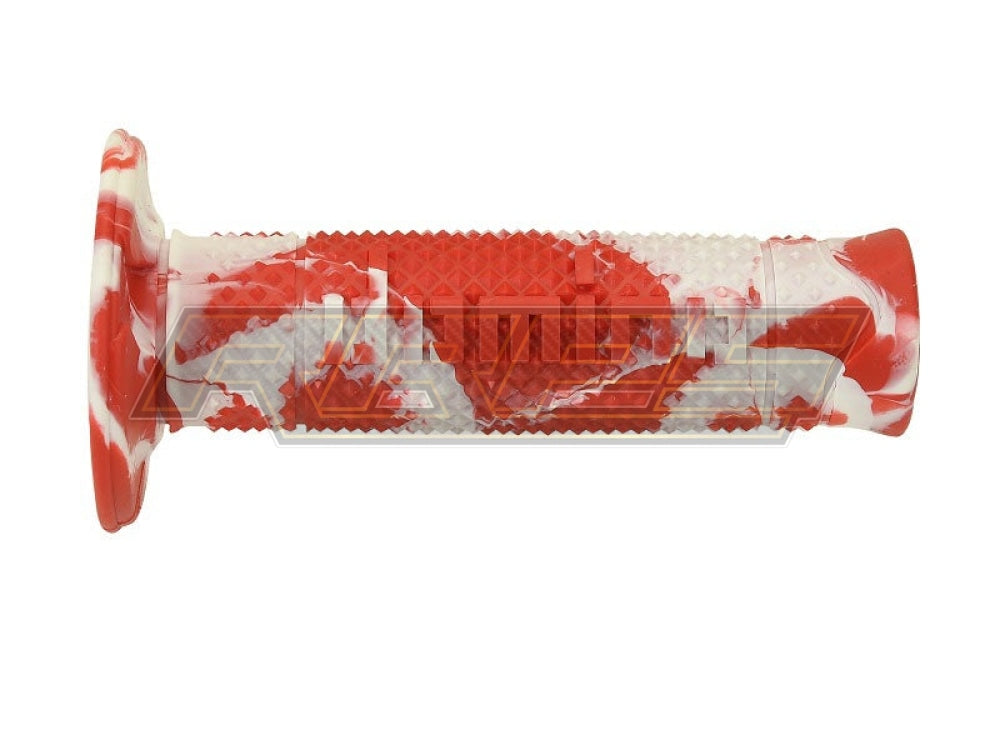 Domino Pair Of Grips Snake Camo - White / Red