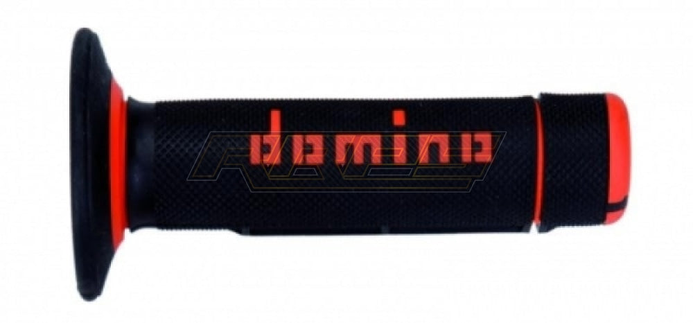 Domino Two Colour Diamond Waffle - Black / Orange