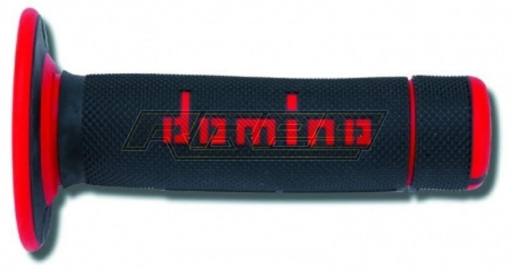 Domino Two Colour Diamond Waffle - Black / Red