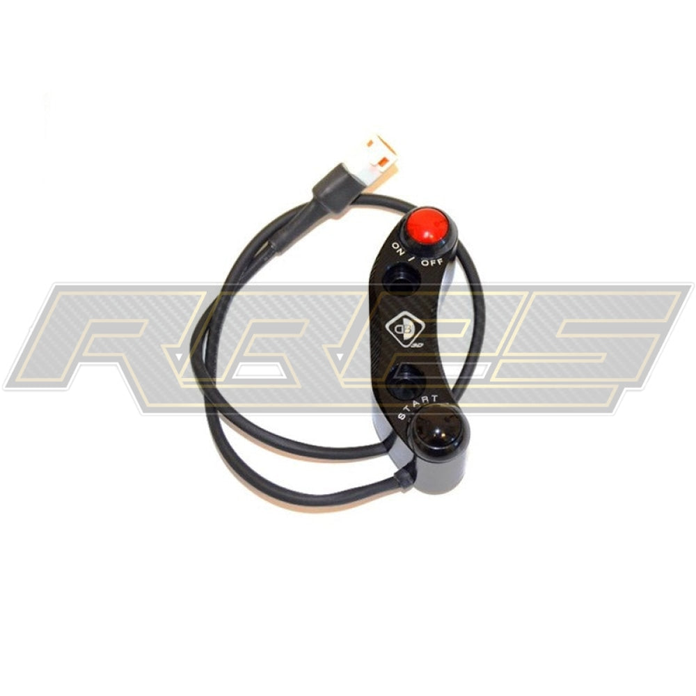 Ducabike | Ducati 848 Cppi06 - Brembo Radial Brake Pump Bracket With Integrated 2 Button Switch