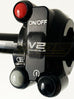 Ducati 959 V2 2020 Panigale Jetprime Throttle Cover - Integrated Right Hand Switch Inc Rain Light