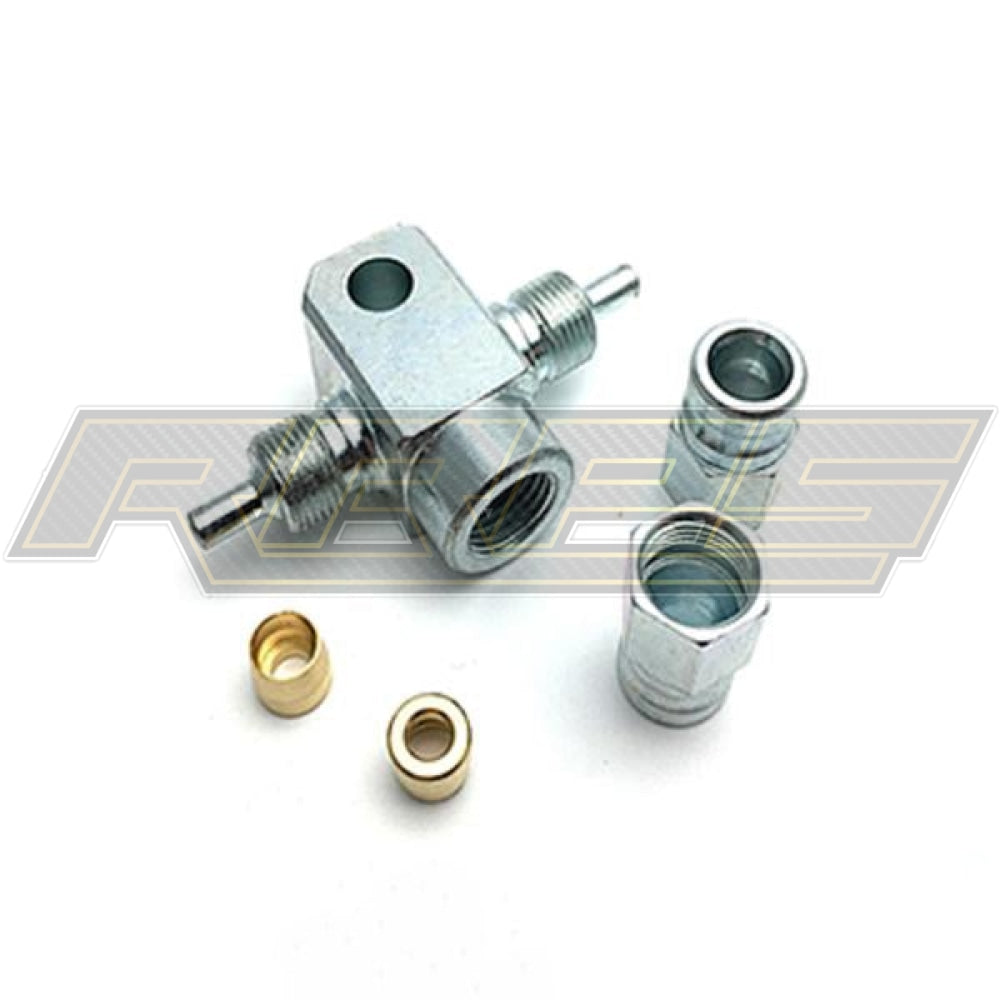 Inline T Piece M10 Pressure Sensor Connector For Motorcycle Brake Or Fuel Line