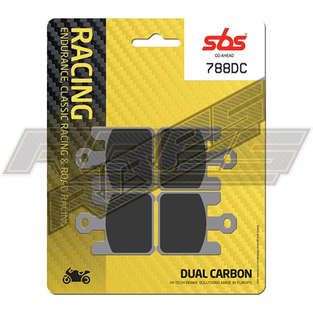 Sbs | Brake Pads Kawasaki Zx-6R Zx-6Rr (2003-06) / Dual Carbon (788Dc)