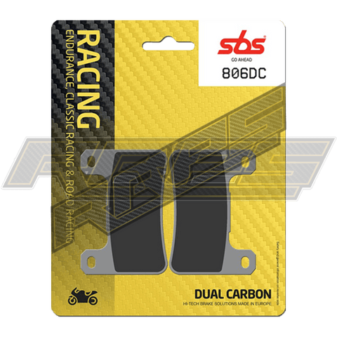 Sbs | Brake Pads Suzuki Gsx-R600 (2004-10) / Dual Carbon (806Dc)
