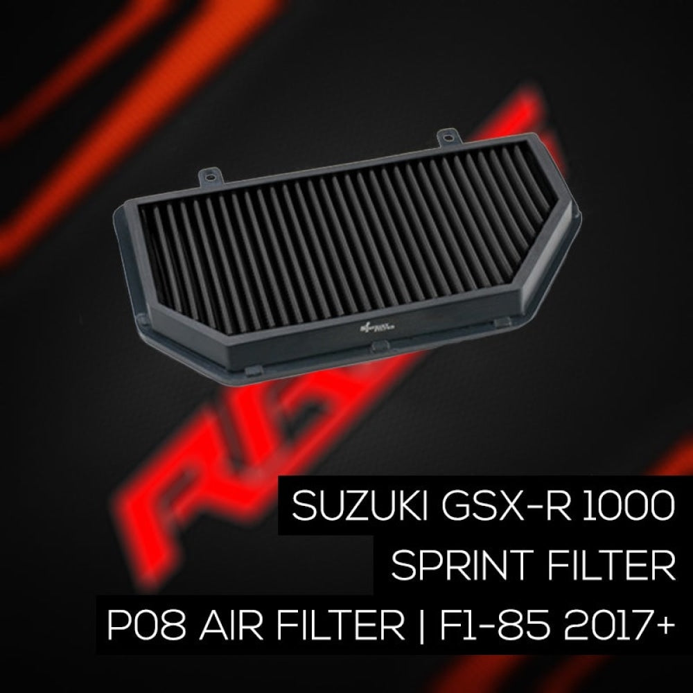 Sprint Filter | Suzuki Gsx-R 1000 P08 Air F1-85 2017+ Race