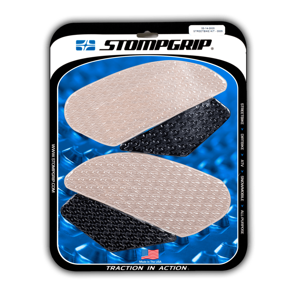 Stompgrip - Yamaha Yzf-R6 [2006-07] / Grip Kit Clear