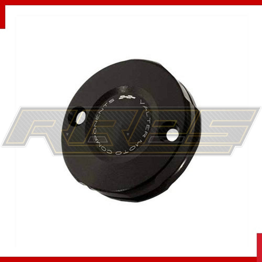 [Vmc] Front Brake Oil Tank Cap - Aprilia Rsv4 / Black Filler