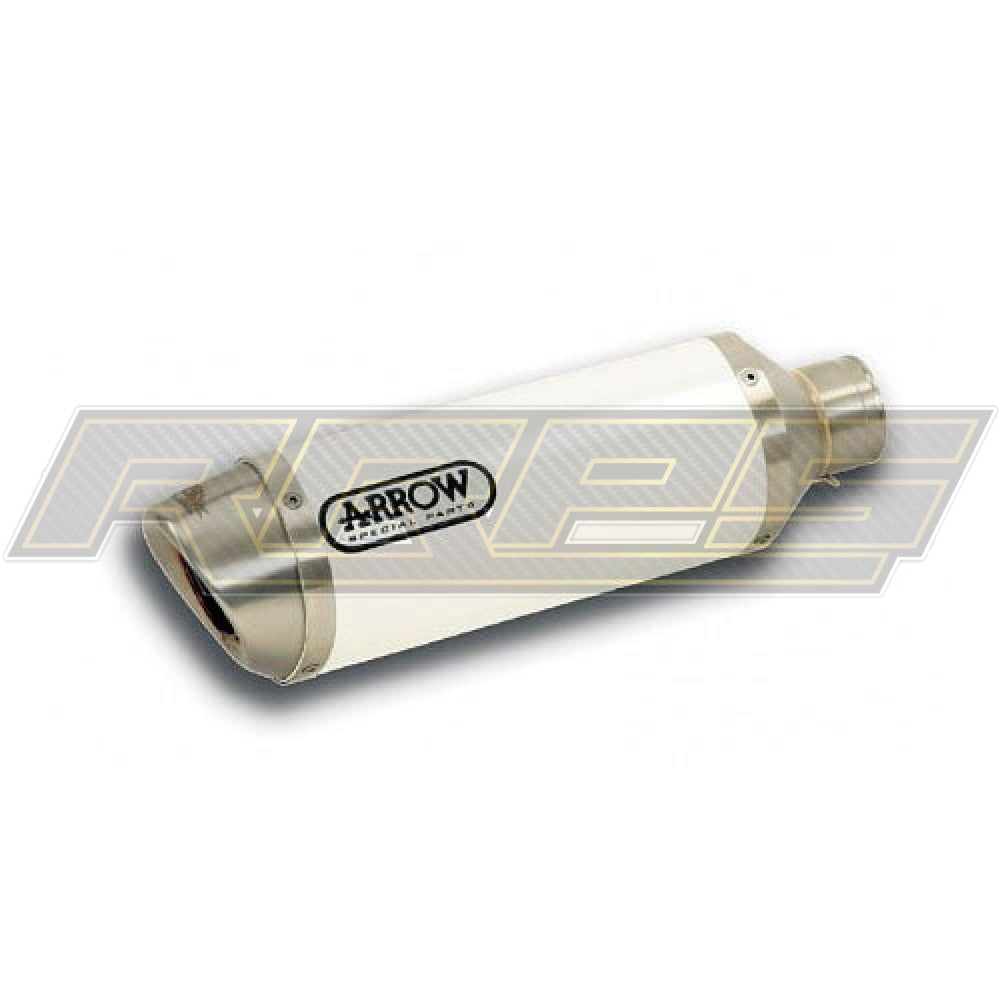 Arrow | Yamaha Yzf-R6 2017 White Aluminium Road Silencer (Cat Retained)